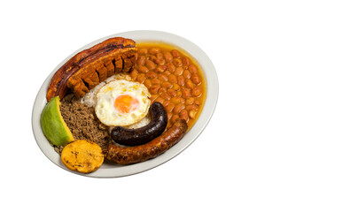 Bandeja paisa, main traditional Colombian dish