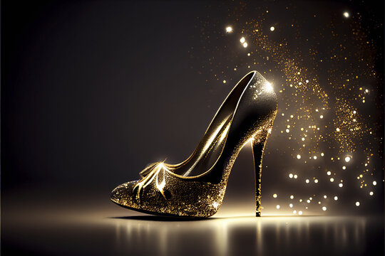 Gold Glitter High Heels Images – Browse 981 Stock Photos, Vectors, and  Video | Adobe Stock