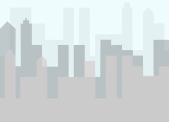 Obraz premium abstract city skyline