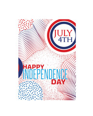 usa Happy Independence day July 4th America poster,Banner graphic design poster