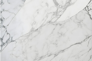 Fototapeta premium Plain white grey smooth marble background made with Generative AI technology 