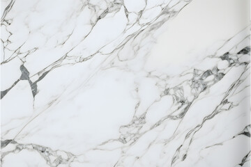 Plain white grey smooth marble background made with Generative AI technology	
