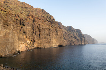 Fototapeta na wymiar The cliffs at Los Gigantes