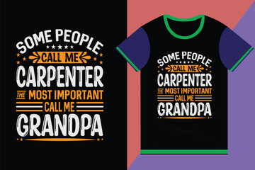 .My Favorite people call me grandpa t-shirt design, Grandpa typography colorful vector t-shirt design, 
 print ready t-shirt Design, grandpa T-shirt design art vector. Grandparents day t-shirt design.