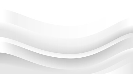 wavy white geometric line concept busines presentation