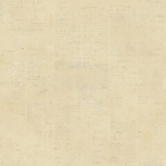 Newspaper seamless pattern with old vintage paper texture background