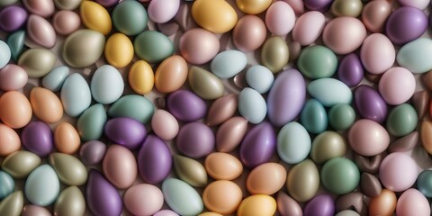 
Easter eggs and smooth rocks Seamless Tiled pattern, beautiful background for wallpaper 4K