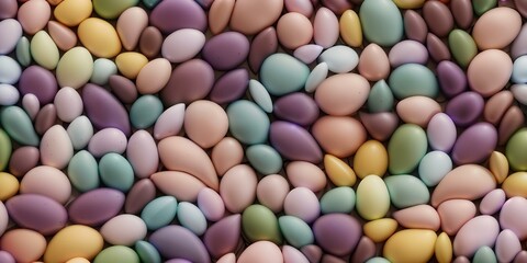 
Easter eggs and smooth rocks Seamless Tiled pattern, beautiful background for wallpaper 4K