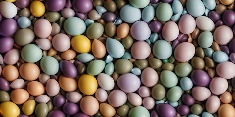 
Easter eggs and smooth rocks Seamless Tiled pattern, beautiful background for wallpaper 4K