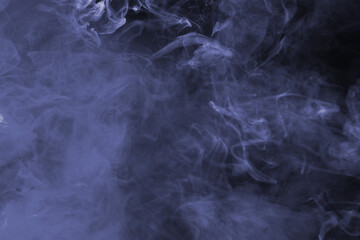 Yellow and pink steam on a black background.