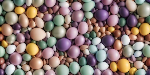 
Easter eggs and smooth rocks Seamless Tiled pattern, beautiful background for wallpaper 4K