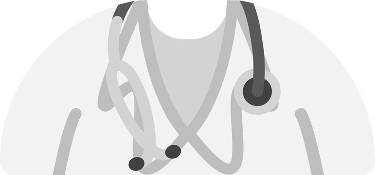 recommend clip art: Doctor Coat Medical Hospital Uniform Scrub Suit Stethoscope