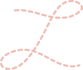 Pastel Gradients Abstract Loops Curve Dashed Lines Strokes