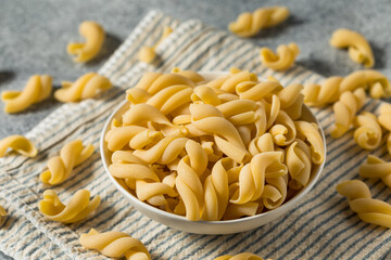 Homemade Dry Casarecce Pasta