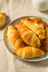 Homemade Croissant Crescent Rolls