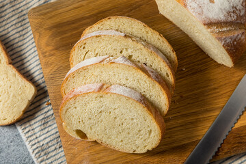 Homemade French White Bread Loaf