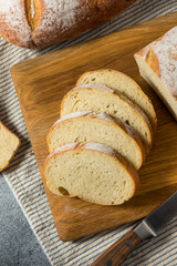 Homemade French White Bread Loaf