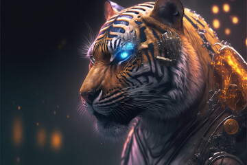futuristc tiger