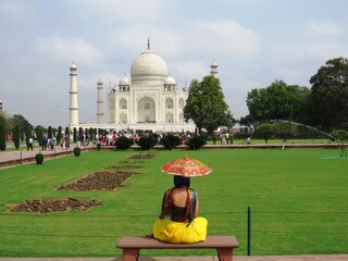 Das weiße Taj Mahal