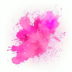 pink stains background, watercolor, ai generation
