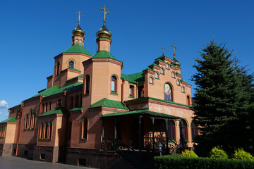 Holy Intercession Monastery, Goloseevsky Hermitage in Kyiv city, Ukraine