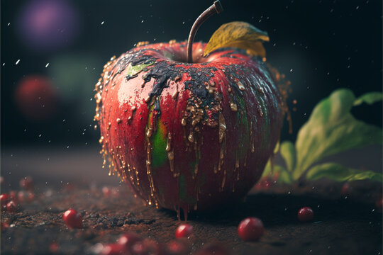 This apple is obviously poisonous generative AI