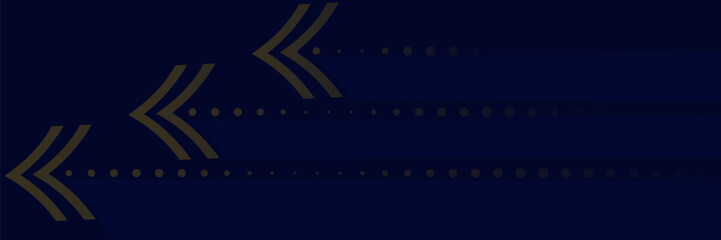 Obraz premium Navy blue abstract background with halftone golden lines delicate pattern. Small light spot box. Curve line, cosmic galaxy space. Festive BG for social media, birthday party invitation.