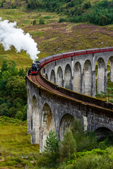 Harry Potter train in Scotland