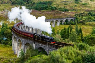 Obraz premium Harry Potter steam train