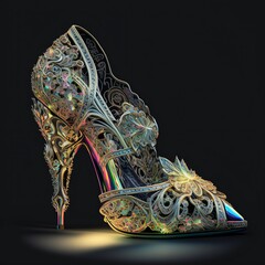 Fototapeta premium Luxury high heels