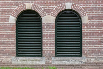 Windows Vitrage At The Tropenmuseum Museum At Amsterdam The Netherlands 22-11-202