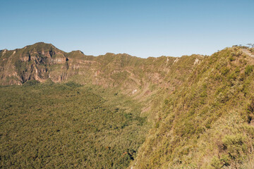 Scenic view of Mount Longonot in Naivasha, Rift Valley, Kenya