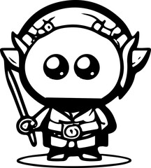 cartoons, vektor, abbildung, halloween, kind, zeichnung, black, character, comic, gesicht, junge, spaß, lächeln, monster, kunst, schädel, leute, tier, komisch, kostüm, rpg, cartoon, cute, eyes, graphi