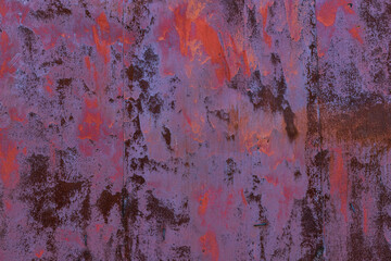 A rusty metal sheet