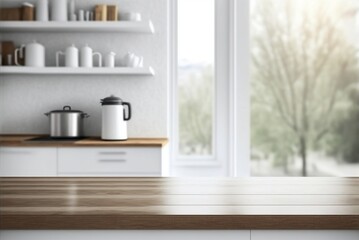 Modern interior with window