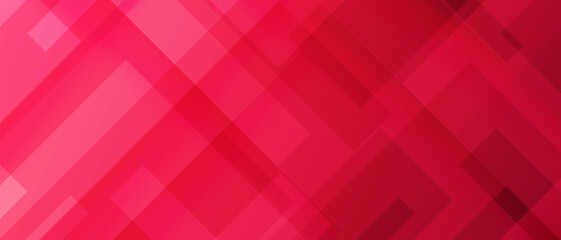 Red Geometric Abstract Tile Background