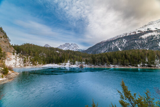 Crystal Clear Bliss: Winter at Blindsee (Austria)