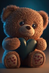 Cute Valentine Teddy Bear