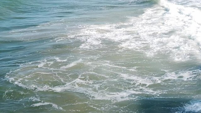 Waves crashing In The Water