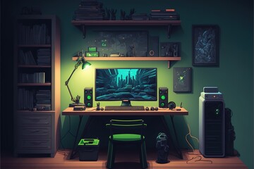 Smart Working Illustration