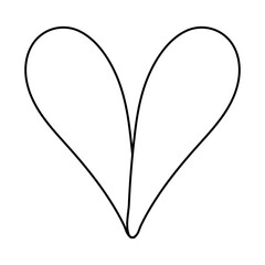 Heart icon vector. Love illustration sign. Valentine's Day symbol or logo.