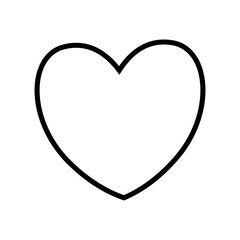 Heart icon vector. Love illustration sign. Valentine's Day symbol or logo.