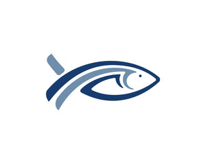 abstract fish vector