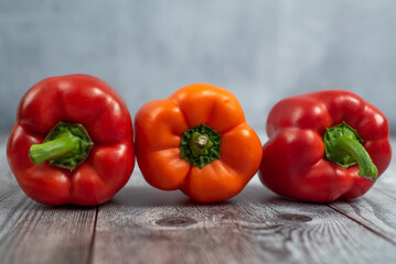 red bell peppers