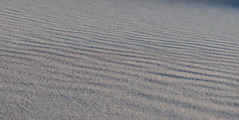 Mesquite Flats Sand Dunes in Death Valley National Park, California