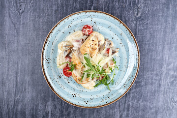 gnocchi with chicken and vegetables