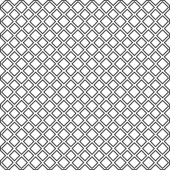 Stylish texture with figures from lines.
Abstract geometric black and white pattern for web page, textures, card, poster, fabric, textile. Monochrome graphic repeating design. 