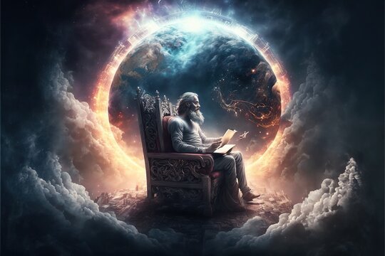 god creating the world