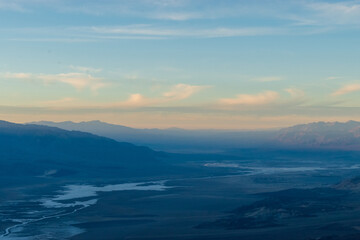 Dante's View Sunset at Death Valley National Park, California