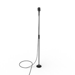 Microphone マイクロホン マイク 影付き 透過影 半透明影 透過PNG